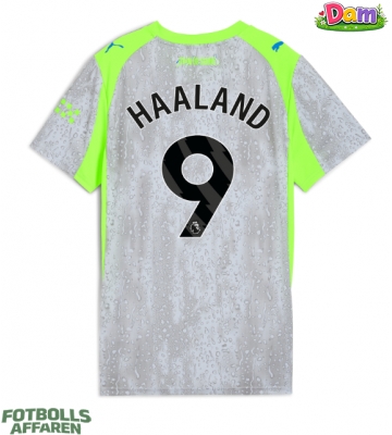 Manchester City Erling Haaland #9 Tredje Tröja Kvinnor 2025-26 Kortärmad